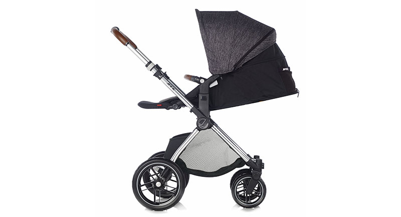 Бебешка количка Jane Kawai Cold Black