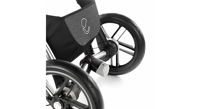 Бебешка количка Jane Kawai Cold Black