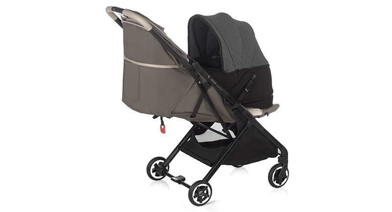 Бебешка количка Jane Rocket Pro, Cold Black