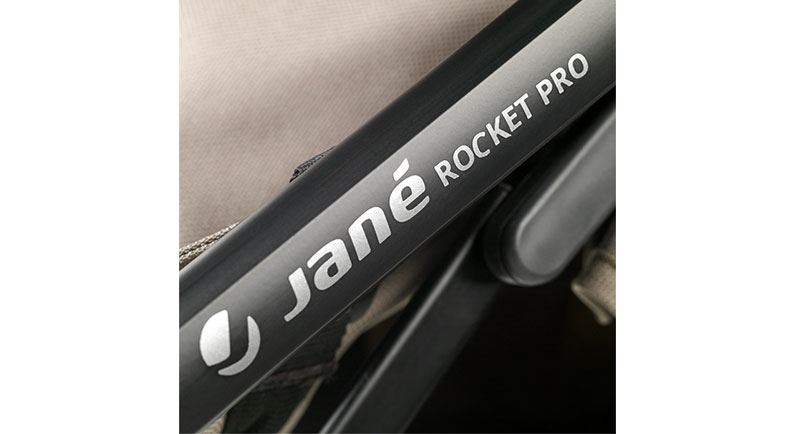 Бебешка количка Jane Rocket Pro, Cold Black