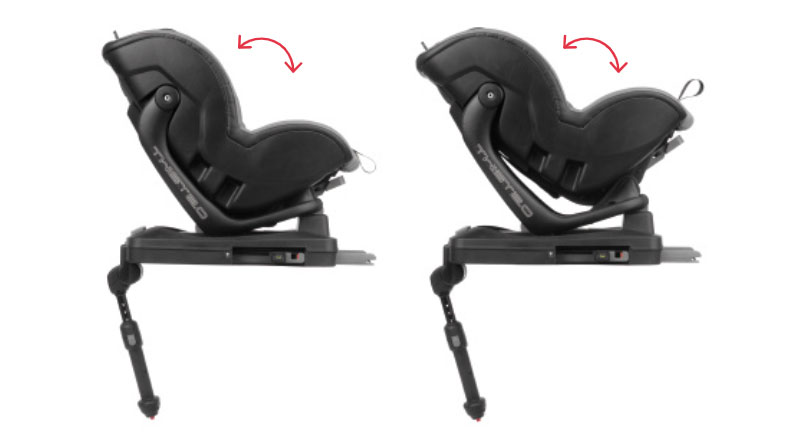Стол за кола Jane Be Cool Twist 2.0 Moonlight Isofix, 0-18 кг