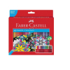 Ξυλομπογιές Faber-Castell Κάστρο 60 χρωμάτων.