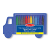 Φορτηγό κηρομπογιές 12 τεμ. Melissa and Doug 14159