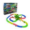 Πολύχρωμη πίστα Raya Toys με δεινόσαυρους 320 τεμ
