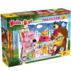 Παζλ Lisciani Masha and The Bear MAXI FLOOR Ζωγραφίζω 60 τεμ.