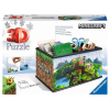 Παζλ 3D Ravensburger Minecraft Κουτί αποθήκευσης, 216 τεμαχίων.