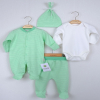 Σετ για νεογέννητο CICCIM BABY 4 τεμ. Πράσινο Μέγεθος 56 εκ. 4621