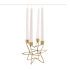 Κηροπήγιο από ιατρικό χάλυβα Widdop Bingham Celestial Gold Star.