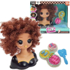 Μανεκέν για χτενίσματα Raya Toys LK1016, καστανά μαλλιά