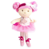Λούτρινο παιχνίδι Doudou Les Tutus de Doudou κούκλα μπαλαρίνα 20 εκατοστών, DC3130.