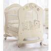 Παρκοκρέβατο Italbaby HAPPY FAMILY Oblò Ivory