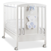 Παρκοκρέβατο Italbaby PELUCHE Λευκό + διακόσμηση Blue