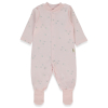 Βρεφική ολόσωμη φόρμα Bebetto Organic Sleepy Sheepy, 0-12 μηνών, T4072.