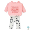 Βρεφικό σετ για νεογέννητο Bebetto Cute and Chubby, 2 τεμαχίων, 6-36 μηνών, Κ4443.