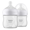 Βρεφικό μπιμπερό Philips Avent Natural Response 3.0, με θηλή, 0 μηνών +, 125 ml, 2 τεμαχίων.