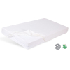 Σεντόνι με λάστιχο Baby Matex BAMBOO αδιάβροχο 70 x 140 εκατοστών, 0383-01 Λευκό.
