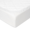 Σεντόνι με λάστιχο Baby Matex BAMBOO αδιάβροχο 80 x 160 εκατοστών, 0411-01 Λευκό.  