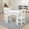 Ξύλινο τραπέζι με 2 καρέκλες Melissa&Doug λευκό 40225