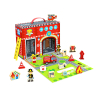 Дървена преносима пожарна станция Tooky Toy TY203