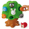 Παιδικό παιχνίδι σπιτάκι δέντρο Montessori Raya Toys Forest Animal Friends, με 10 ζωάκια από καουτσούκ.