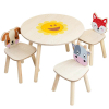 Παιδικό τραπέζι με καρέκλες Raya Toys με ζωάκια.