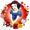 Παιδική διαμαντένια ταπισερί Diamond Dotz Disney Princess Ο κόσμος της Χιονάτης.