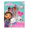 Παιδικό σετ Kids Licensing Gabby`s Dollhouse, σημειωματάριο με 6 τεμάχια στυλό gel.