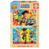 Παιδικό παζλ Educa TOY STORY 4, 2 x 50 τεμαχίων, 18084.