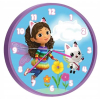 Παιδικό ρολόι τοίχου Kids Licensing Gabby's Dollhouse.