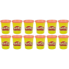 Σετ πλαστελίνες Hasbro Play-Doh, Κόκκινο χρώμα, 12 τεμαχίων.