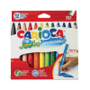 Μαρκαδόροι CARIOCA Jumbo, 12 χρωμάτων.