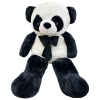 Μεγάλο λούτρινο Αρκουδάκι Raya Toys Panda με κορδέλα, 160 εκατοστών.