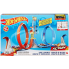 Πίστα Mattel Hot Wheels Loop & Launch, με ένα αυτοκίνητο.