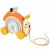 Ξύλινο παιχνίδι έλξης Raya Toys Ξύλινο σαλιγκάρι.