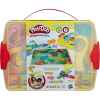 Σετ πλαστελίνες Hasbro Play-Doh Shape and Learn Discover and Store, E1955.