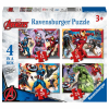 Παζλ Ravensburger Marvel Avengers, 4 τεμάχια, 12-24 τεμαχίων.