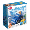Κατασκευές Feelo Car Series Police Car, 7 τεμαχίων.