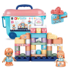 Τουβλάκια Raya Toys Παραμύθι, σε κουτί με ρόδες, 60 τεμάχια