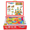 Κατασκευές με μαλακά μέρη Raya Toys 80 τεμαχίων.