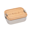 Δοχείο Φαγητού Lassig Bamboo και ατσάλι Garden Explorer