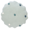 Πλεκτό μαξιλάρι Lassig Dots, 25 x 25 εκατοστών.