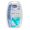 Πιπίλα CHICCO Physio Soft σιλικόνης 6-12 μηνών, 1 τεμάχιο Αγόρι.