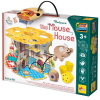 Επιτραπέζιο παιχνίδι Lisciani Montessori Baby Wood The house of the mouse 107315.