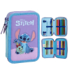 Κασετίνα σχολική Cerda Disney Stitch, 2 θέσεων, πλήρες.
