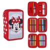 Κασετίνα σχολική Cerda Minnie, 3 θέσεων, πλήρες 2700000399.