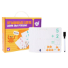 Εκπαιδευτικές κάρτες με μαρκαδόρο Raya Toys Learn and Practice Math, 30 τεμαχίων.