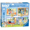 Παζλ Ravensburger Bluey, 4 τεμάχια, 12-24 τεμαχίων.