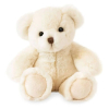 Λούτρινο Αρκουδάκι Doudou Titours 27 εκατοστών Λευκό, HO2880.