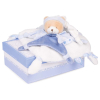 Λούτρινο Αρκουδάκι αγκαλιάς Doudou Petit Chou 27 εκατοστών και πολυτελές κουτί, DC2716.