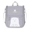 Στρώμα βρεφικό σε σακίδιο πλάτης 2σε1 Kikka Boo Bear Grey
